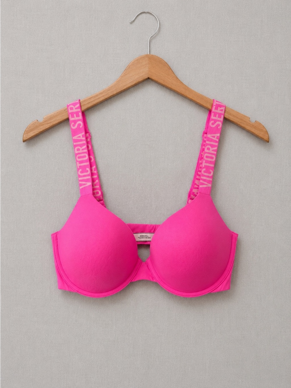 🍒2/25$ Victoria's Secret Bright Pink Molded Underwire Bra
